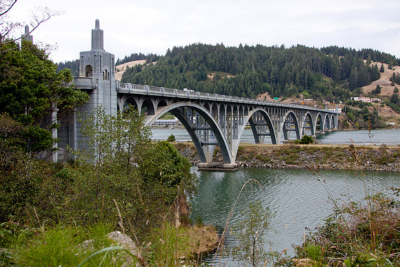 Rogue River Bridge - Gold Beach Oregon